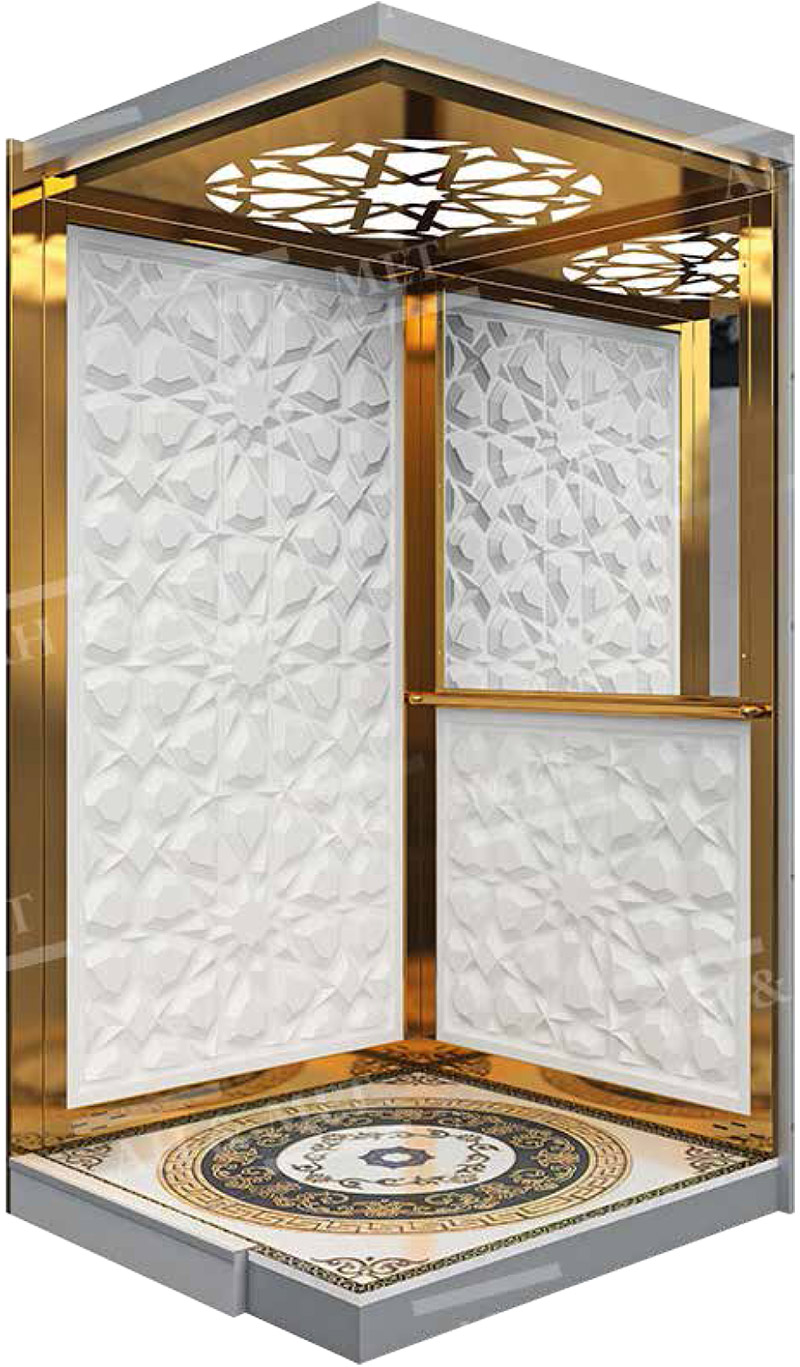 Cabin - White Engraved Wood Sides